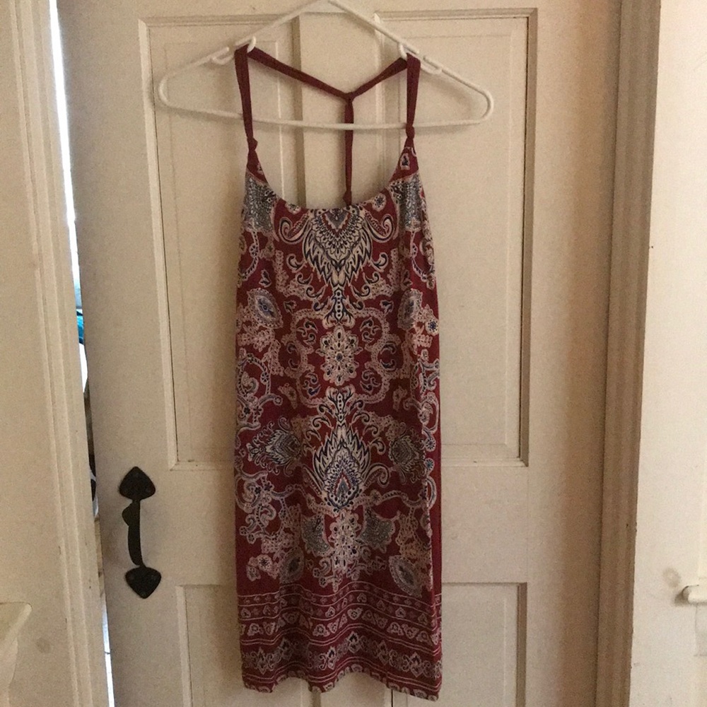 Billabong paisley mini dress